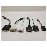 Mixed Display Adapters and Converters Lot
