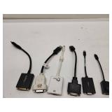 Mixed Display Adapters and Converters Lot