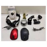 Computer Accessories Bundle with Headphones, Mice and Webcam