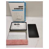 Pink Backlit Keyboard Case for Google Nexus Tablet
