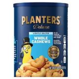PLANTERS LIGHTLY SALTED WHOLE CASHEWS 18.25 OZ