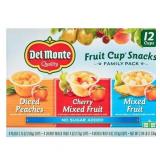 Del Monte Fruit Cup Family Pack - 12ct