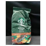 Starbucks House Blend  Ground Coffee  Medium Roast Hot or Iced Coffee  18 oz