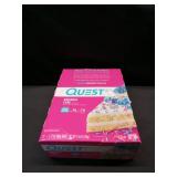 QUEST BIRTHDAY CAKE COATED PROTEIN BAR 12 COUNT