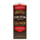 2 pk Califia Farms Cold Brew Black Coffee 32oz