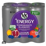 V8 Energy Drink - Pomegranate Blueberry 6-Pack