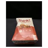 think! Protein Bars, High Protein Snacks, Gluten Free, High Fiber, Peanut Butter Chocolate Chunk, 10 Count