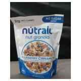 NuTrail - Nut Granola Blueberry Cinnamon No Sugar