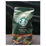 Starbucks House Blend  Ground Coffee  Medium Roast Hot or Iced Coffee  18 oz