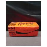 Coca-Cola Zero Sugar Sugar-Free Soda Fridge Pack  7.5 fl oz Mini Cans  10 Pack