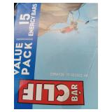 CLIF Bar Chocolate Chip Granola Plant-Based Soy Protein Bar Made with Organic Oats - 10g Protein - 36oz/15ct