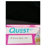 QUEST BIRTHDAY CAKE COATED PROTEIN BAR 12 COUNT