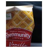Community Coffee Vanilla Waffle Cone 11 oz Ground Coffee