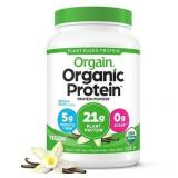 ORGAIN VANILLA BEAN PLANT BASED PROTEIN POWDER 32.4 OZ