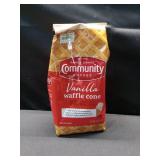 Community Coffee Vanilla Waffle Cone 11 oz Ground Coffee