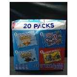 NABISCO Fun Shapes Cookies and Crackers Variety Pack - 20oz/20ct