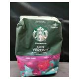Starbucks Caffe Verona  Ground Coffee  Dark Roast Hot or Iced Coffee  28 oz