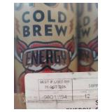 SToK Cold Brew Energy Mocha Cream, Energy Coffee Beverage with 195mg Caffeine to Help Support Focus, Canned Coffee with B-Vitamins, Guarana and Ginseng, 11 fl oz, 12pk