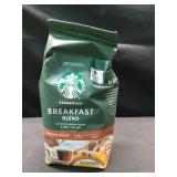 Starbucks Breakfast Blend  Whole Bean Coffee  Medium Roast  12 oz