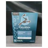 Caribou Coffee  Obsidian Blend Dark Roast K-Cup Coffee Pods  24 Count