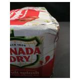 Canada Dry Caffeine Free Zero Sugar Fruit Splash Cherry Ginger Ale Soda Pop  12 fl oz  12 Pack Cans