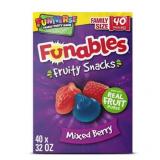 Funables Fruity Snacks  Mixed Berry  Flavored Snacks  32 oz 40 ct