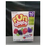 Funables Fruity Snacks  Mixed Berry  Flavored Snacks  32 oz 40 ct