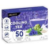 Indochine Cooling Tea Pyramid Bags - 50 Count