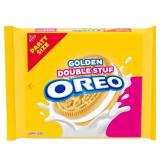 Oreo Double Stuf Golden Sandwich Cookies Party Size - 24.95oz