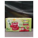 MOTTS UNSWEETENED APPLESAUCE STRAWBERRY FLAVOR 12 POUCHES