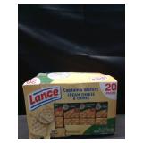 Lance Sandwich Crackers  Captain s Wafers Cream Cheese and Chives  20 Packs  6 Sandwiches Each