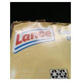 Lance Sandwich Crackers  Captain s Wafers Cream Cheese and Chives  20 Packs  6 Sandwiches Each