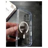 ESR for iPhone 17 Pro Max Case, Camera Control, Compatible with MagSafe, Shockproof Military-Grade Protection, Magnetic Phone Case for iPhone 17 Pro Max, Classic Hybrid Case, Clear