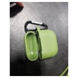 Meliya for AirPods 4 Case Cover 2024 with Lanyard & Keychain, Soft Silicone Protective Case for Apple AirPods 4th Generation, Full Protection, Support Wireless Charging (Green)