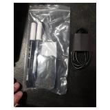 DeskBoard Buddy Desktop Whiteboard + 2 Markers (Black with Wireless Charger)