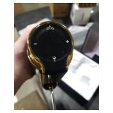 Newise Luxurious 3-in-1 Electric Wine Aerator, Dispenser & Vacuum Pump - Wine Preservation System - Gifts for Women Wife Men Husband(Black/Gold)