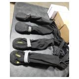 Idepet Dog Suspender Boots, Anti-Slip & Fall Waterproof Tall Shoes Legging for Small Medium Dog, Adjustable Suspender Boots for Winter Snow Rain Hiking Paws Protector 6