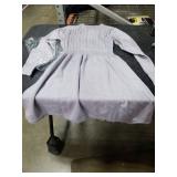 Zeagoo Tunic Dresses for Women 2025 Knit Sweater Dress Puff Long Sleeve Fall Dress Soft Warm Dress Casual, Khaki M