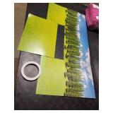 Trandraft 1 Pcs Diorama Kit Habitat Project Supplies with Double Sided Tapes Diorama Box for Display Dollhouse Room, 11.8 x 8.7 x 8.3 Inch (Jungle Style)