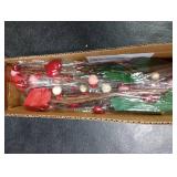 6 Ft Valentines Garland Valentines Day Decorations, Valentines Day Garland with Timer 20 Red & Pink Lights Roses Red Pink White Berried Green Leafed Lighted Valentine Garlands for Home Table Wedding