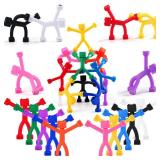 24 PCS Magnetic Travel Toys for Kids, Creative, Portable and Educational, Magnetic-People-Magnet-Men: Cute Robot & Funny Magnets, Small Fidget Toys for Classroom Prizes, Easter Egg Stuffers, Office