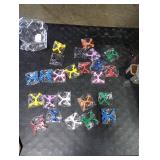 24 PCS Magnetic Travel Toys for Kids, Creative, Portable and Educational, Magnetic-People-Magnet-Men: Cute Robot & Funny Magnets, Small Fidget Toys for Classroom Prizes, Easter Egg Stuffers, Office