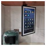 ATOPHK Under-Cabinet Mount for Ech_ooo Show 15 Keeps Echo Off The Counter and Turns Side to Side Ceiling or Under-Cabinet Mount Black 026-01