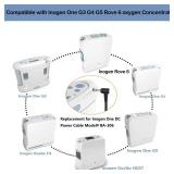 MJPOWER DC Power Cable for Inogen One G3 G4 G5 / Inogen Rove 4 /Rove 6 Oxygen Generator Accessories Battery Car Charger Replacement Inogen BA-306 Cigarette Lighter Plug 12V-24V Bulid-in 15A Fuse