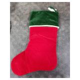 Comfy Hour Joyful Holiday Collection 20 Winter Christmas Snowflake Stocking Red, Polyester