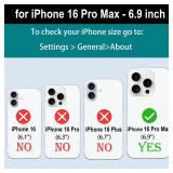 DKDKSIP Wallet Case Compatible with iPhone 16 Pro Max 6.9, Support Wireless Charging with RFID Blocking Card Holder, PU Leather Wallet Detachable Magnetic Phone Case Crossbody Strap, Purple