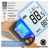 KNINE OUTDOORS Infrared Thermometer Laser Temperature Gun, -58 to 1112, Single Laser Targeting, Distance to Spot Ratio 12:1, for Cooking, Oven and Meat (Orange)