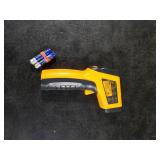 KNINE OUTDOORS Infrared Thermometer Laser Temperature Gun, -58 to 1112, Single Laser Targeting, Distance to Spot Ratio 12:1, for Cooking, Oven and Meat (Orange)