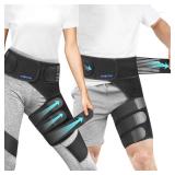 Janustar Sciatica Pain Relief Devices, Hip Brace for Women Men, Thigh, Groin, Hamstring Compression Sleeve