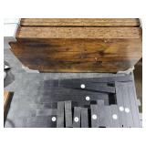 TUTOTAK Narrow Side Table with Charging Station,Small End Table with USB Ports and Outlets, Skinny Sofa Table, Slim Nightstand, Living Room, Bed Room, Brown TB01BB0792